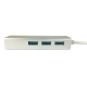 POWERGATE PG-TTU02, Type-C TO USB3.0, MegaBit Ethernet Kartı