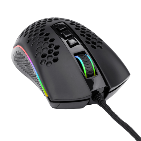 REDRAGON M808 STORM Gaming Mouse, RGB, MACRO, 12400DPI, USB