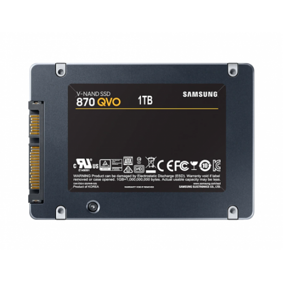 SAMSUNG MZ-77Q1T0BW, 870 QVO, 1TB, 560/530, 2,5 SATA, SSD