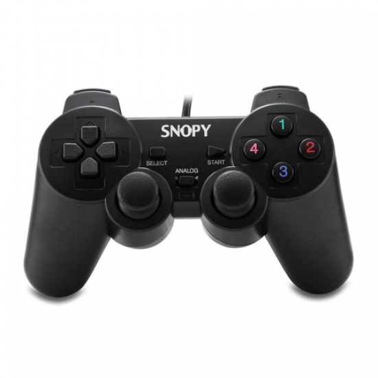 SNOPY SG-401 USB/PC/PS3 1.8M Kablolu,  Titreşimli GAMEPAD