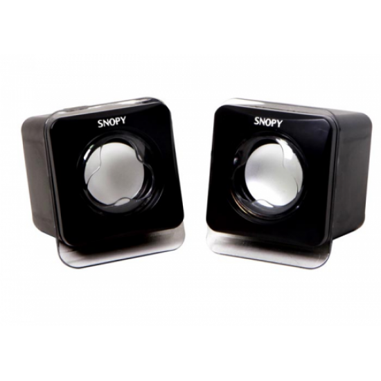 SNOPY SN-121, 6W, 1+1 Masaüstü, USB Speaker, (Siyah)