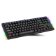 T-DAGGER BALİ, T-TGK311, USB Kablolu, Türkçe Q,  Rainbow RGB, Mechanical, Gaming Klavye (Powered By REDRAGON)