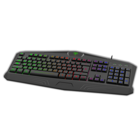 T-DAGGER Tanker, T-TGK106, USB Kablolu, Türkçe Q, Rainbow RGB, Gaming Klavye (Powered By REDRAGON)