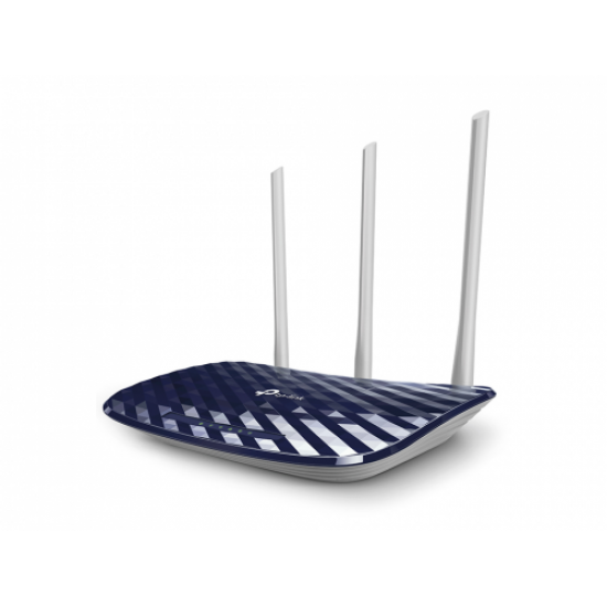 TP-LINK ARCHER C20, AC750, 4Port, 433Mbps, Dual Band WiFi, Masaüstü, Megabit, Router, Access Point, Range Extender