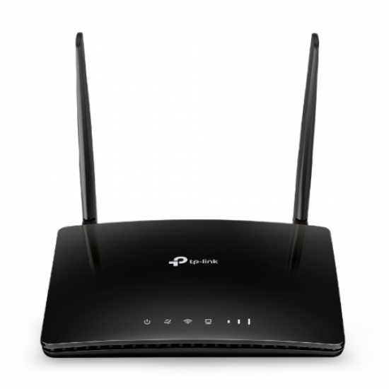 TP-LINK TL-MR150, 4Port, 300Mbps, 2,4Ghz WiFi, Masaüstü, LTE Micro Sim Kart Takılabilir 3G-4G Destekli Router