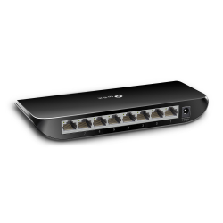 TP-LINK TL-SG1008D, 8 Port, GigaBit, Yönetilemez, Masaüstü Switch