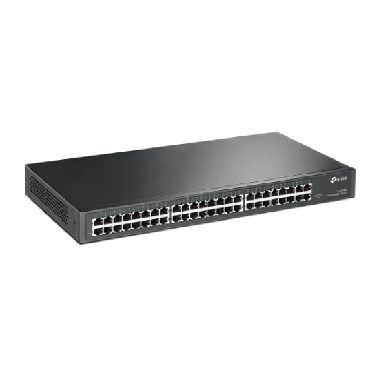 TP-LINK TL-SG1048, 48 Port, GigaBit, Metal Kasa, Yönetilemez, Rackmount Switch