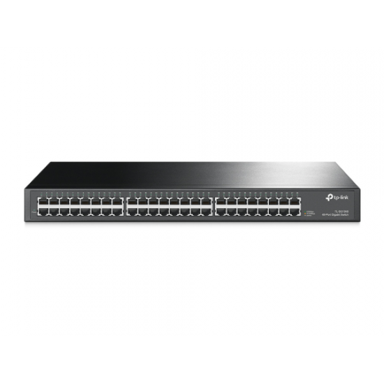 TP-LINK TL-SG1048, 48 Port, GigaBit, Metal Kasa, Yönetilemez, Rackmount Switch