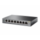 TP-LINK TL-SG108PE, 8 Port, GigaBit, Metal Kasa, 4 Port Poe, 64W, Easy Smart, Yönetilebilir, Masaüstü Switch