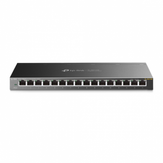 TP-LINK TL-SG116E(UN) V2, 16 Port, GigaBit, Metal Kasa, Easy Smart, Yönetilemez, Masaüstü Switch