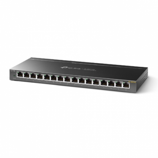 TP-LINK TL-SG116E(UN) V2, 16 Port, GigaBit, Metal Kasa, Easy Smart, Yönetilemez, Masaüstü Switch