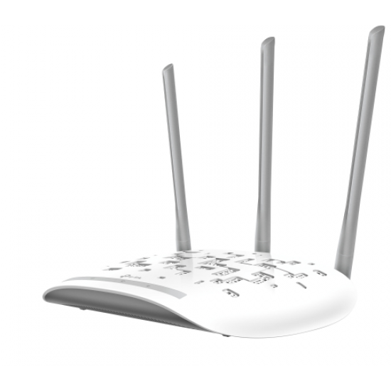 TP-LINK TL-WA901N, 1Port, 450Mbps, 2.4Ghz Wifi, Masaüstü, Pasif Poe, Access Point, Range Extender