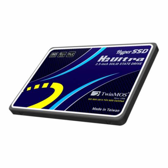 TwinMOS TM256GH2UG, 256GB, 2.5 SATA3, SSD, 580-550Mb/s, 3DNAND, Black