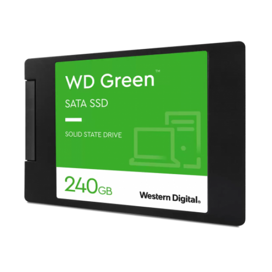 WD Green, WDS240G3G0A, 240GB, 545/465, 3D NAND, 2,5 SATA, SSD