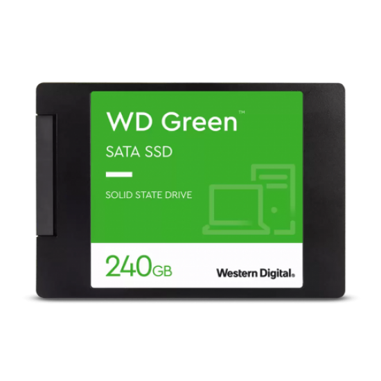 WD Green, WDS240G3G0A, 240GB, 545/465, 3D NAND, 2,5 SATA, SSD