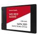 WD Red SA500, WDS200T1R0A, 2TB, 560/530, SERVER ve NAS için Enterprise, 2,5 SATA, SSD