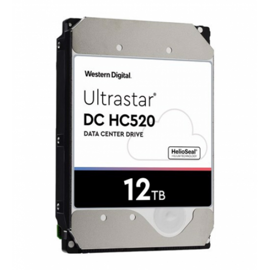 WD ULTRASTAR, HUH721212ALE604, 3.5, 12TB, 256Mb, 7200 Rpm, 7/24 Enterprise, DATA CENTER-GÜVENLİK-NAS-SERVER, HDD (DC HC520) (0F30146)