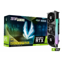ZOTAC AMP EXTREME HOLOBLACK, ZT-A30710B-10P RTX3070Ti, 8GB GDDR6, 256BIT, 3xFAN, 3xDP, 1xHDMI, GAMING Ekran Kartı