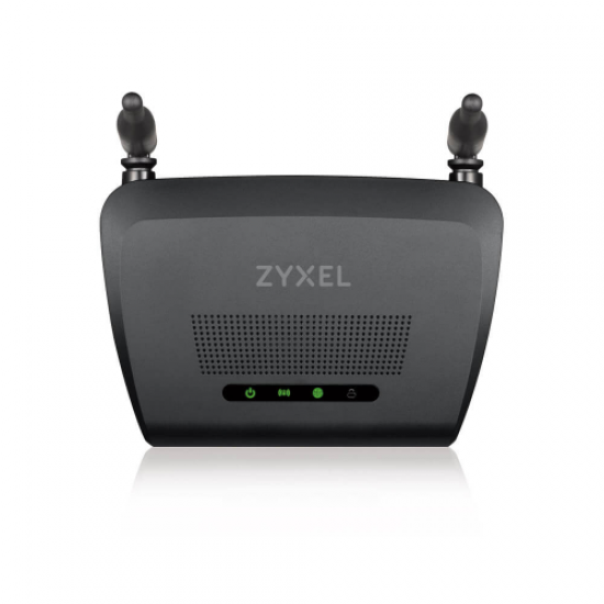 ZyXEL NBG-418N V2, 4Port, 300Mbps, 2.4Ghz Wifi,  Masaüstü, Router, Access Point, Repeater