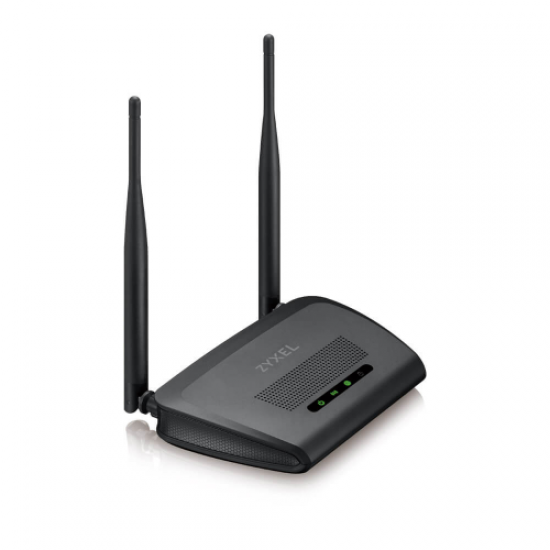 ZyXEL NBG-418N V2, 4Port, 300Mbps, 2.4Ghz Wifi,  Masaüstü, Router, Access Point, Repeater