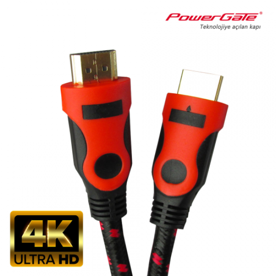 POWERGATE 4K-050, 4K UHD, HDMI v2,0 Kablo 5mt