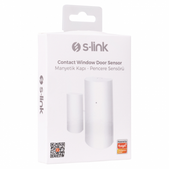 S-LINK SL-ZS02 Zigbee Sensör Kapı Pencere Sensörü, Zigbee TUYA Uyumlu